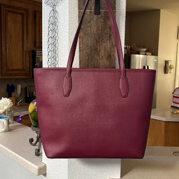 Kate Spade Lori Blackberry Large Textured Tote - Picture 5 of 9